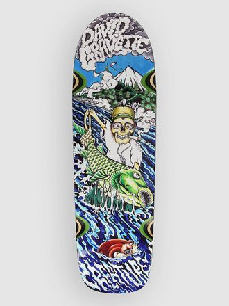 Creature Gravette Hippie Falls Pro 9.0 Skateboard Deck zwart