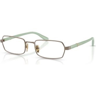 Vogue Eyewear 53mm Irregular optical glasses in Beige at Nordstrom
