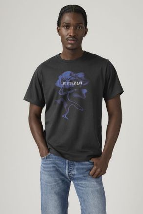 Levi's Camiseta estampada con fit holgado - Hombre - XL - Negro / Jet Black