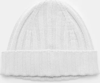 Braun Hamburg Men - Cashmere beanie light grey