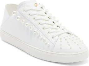 Stuart Weitzman Goldie Convertible Sneaker in White. at Nordstrom Rack, Size 10.5