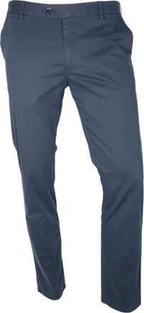 Meyer Oslo Perfect Fit Flex Broek Blauw - Heren - Regular Fit Jeans - Blauw - W40 L32 - Katoen - Jeans