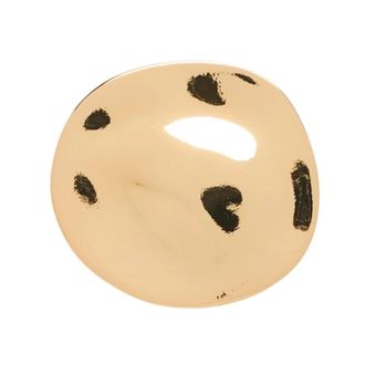 Plan C Broche Redondo Abovedado - Accessories - Mujer - Amarillo - ONE SIZE