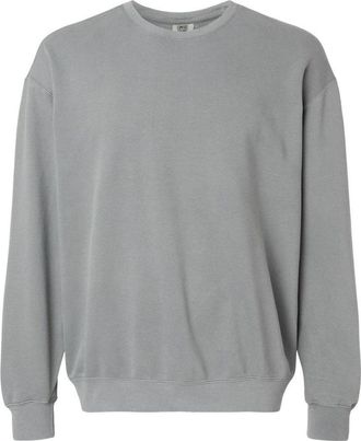 Comfort Colors Garment-Dyed Lightweight Fleece Crewneck Sweatshirt