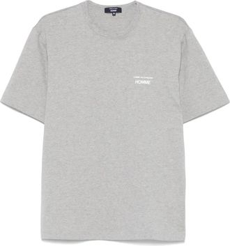 Comme Des Garçons T-shirt con logo - Grigio