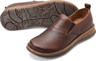 Born Mens Bryson Slip On In Dark Brown
