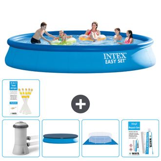 Intex Piscina Easy Set Redonda - 457x84 Cm - 8-piezas S22425