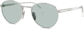 Prada Sunglasses, male, Gray, Size: 53 MM PR B51S 1Bc40N Sunglasses