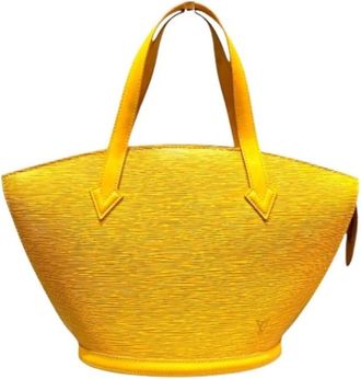 Louis Vuitton Pre-owned Tote Bags, female, Yellow, Size: ONE SIZE Pre-owned Vintage Tote Bag