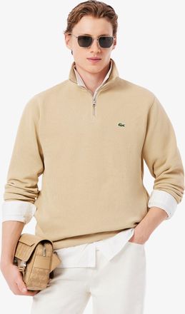 Lacoste Mens Sweatshirt in Tan Cotton - Size X-Large