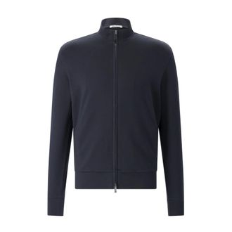 Stefan Brandt Zip-throughs, male, Blue, Size: 2XL Full-zip Jacket