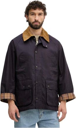 Barbour Heren, Jassen, Blauw, Maat: XL Katoen