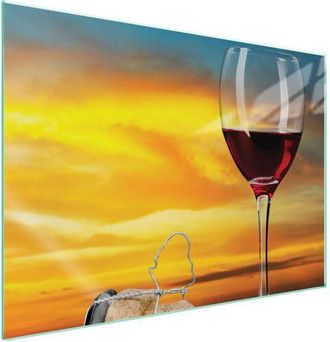 OEM Placa Protectora De Vidrio Para Estufa 70x52 Vino