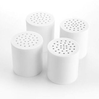 OEM Juego De 4 Filtros De Ducha Universales De 20 Etapas - Purificador De Agua Dura - Elimina Cloro, Metales Pesados, Hierro Y Otros Sedimentos, Suavizado