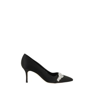 Manolo Blahnik Bb Pomp Crystal Versiering