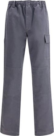 GR10K Straight Trousers, male, Gray, M, Washed Cargo Trousers