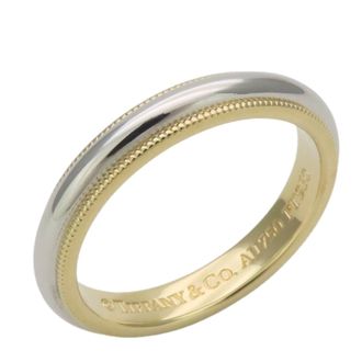 Tiffany & Co. Platinum Yellow Gold Yellow Gold (18K) Platinum 950 Band Ring (Pre-Owned)