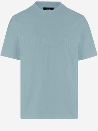 Amiri katoenen T-shirt met logo