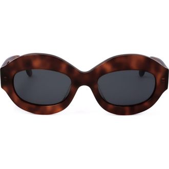 Marni 54mm Cat Eye Sunglasses in Tort Grey at Nordstrom Rack