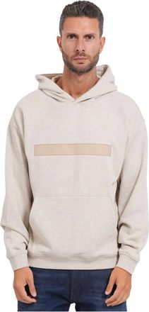 HUGO BOSS Hoodies & sweatvesten, Heren, Beige, XL, Katoen, Hugo Sweaters