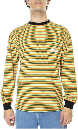 Aries Stijlvolle longsleeve top - Heren - Longsleeves - Groen - L - Katoen - Tops