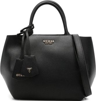 Guess Co Amorette leather tote bag - Black