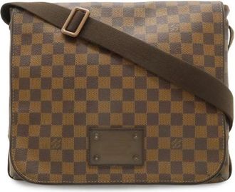 Louis Vuitton Pre-owned Plastic louis-vuitton-bags - Dames - Vintage Schoudertas - Bruin - ONE Size - Vintage