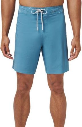 Travis Mathew Under the Sun Board Shorts in Captains Blue at Nordstrom Rack, Size 34