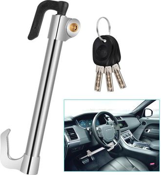 OEM Bloqueo De Volante - Bloqueo De Volante Para Coche, Dispositivo De Bloqueo De Volante, Barra Antirrobo Para Coche, Suv, Furgoneta, Cami&oacute;n, Caravana (p