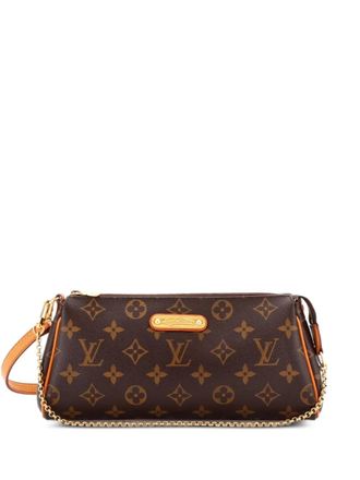 Louis Vuitton Eva Handbag Monogram Canvas clutch bag - Marrone