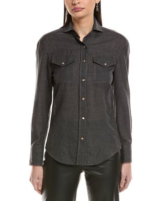 Brunello Cucinelli Wool Shirt