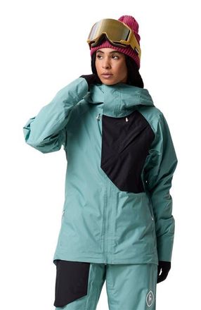 Backcountry Crestcarver Gore-Tex Shell Jacket - Womens in Oil Blue/black at Nordstrom, Size X-Small
