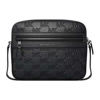 Michael Kors Cross Body Bags, male, Black, Size: ONE SIZE Jet Set Signature Logo Crossbody Bag