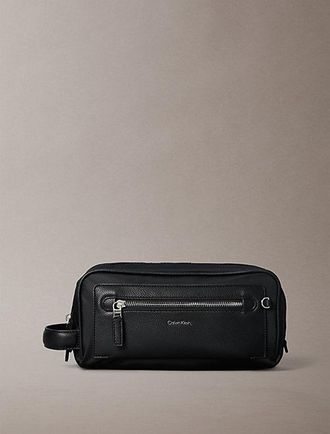 Calvin Klein Neceser Con Logotipo En Relieve