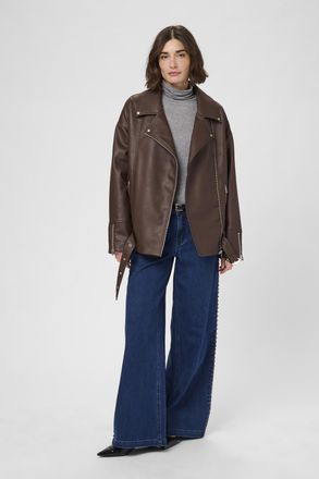 Culture Jas CUmimbo Jas Oversize fit brown
