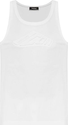 Dsquared2 Katoenen tanktop - Wit