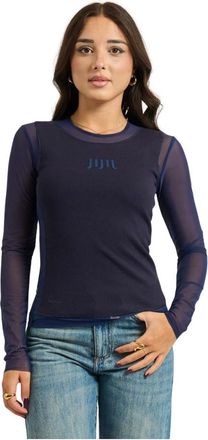 Jijil Mujer, Camisetas, Azul, Talla: XS