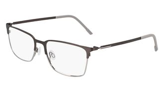 Flexon Demo Rectangular Mens Eyeglasses FLEXON E1147 070 55