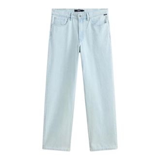 Vans Straight Jeans, male, Blue, Size: W30 L32 Check-5 Loose Denim