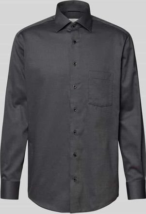 Eterna Modern Fit Business-Hemd mit Kentkragen in Black, Größe 39