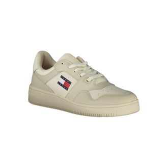 Tommy Hilfiger Logo-Embellished Sneakers - Beige