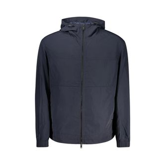 HUGO BOSS Jassen, Heren, Blauw, 2Xl, Jacket met lange mouwen