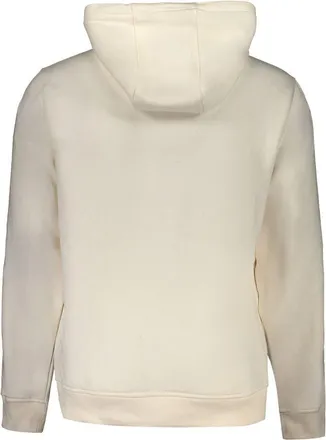 Tommy Hilfiger Cotton Drawstring Hood Sweatshirt - White