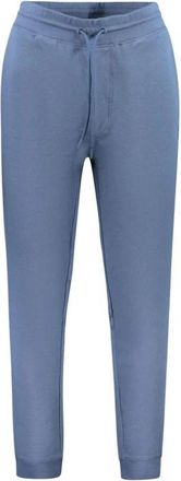 HUGO BOSS Klassieke Katoenen Broek - Heren - Sweatpants - Blauw - XL - Katoen - Broeken