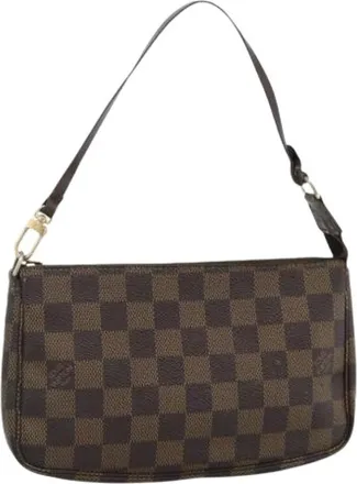 Louis Vuitton Pre-owned Mini Bags, female, Brown, Size: ONE SIZE Pre-owned Pouch
