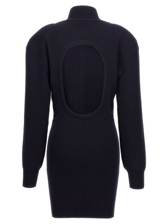 Stella McCartney Ribbed Wool Sweater - Navy
