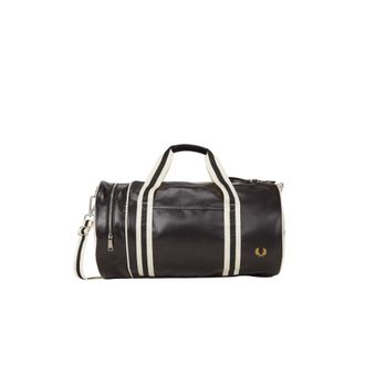 Fred Perry Classic Barrel Bag - - Bags - Uomo - Nero - ONE SIZE