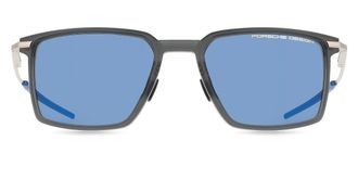 Porsche Design P8986 D264 Mens Sunglasses Blue Size 55
