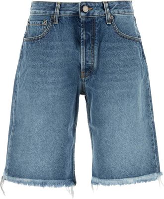 Alessandra Rich Denim Bermuda Shorts