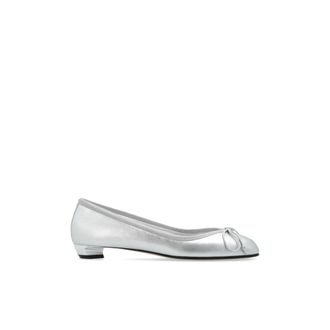Alexander McQueen Ballerina Shoes, female, Gray, 4 UK, Leather high-heeled shoes